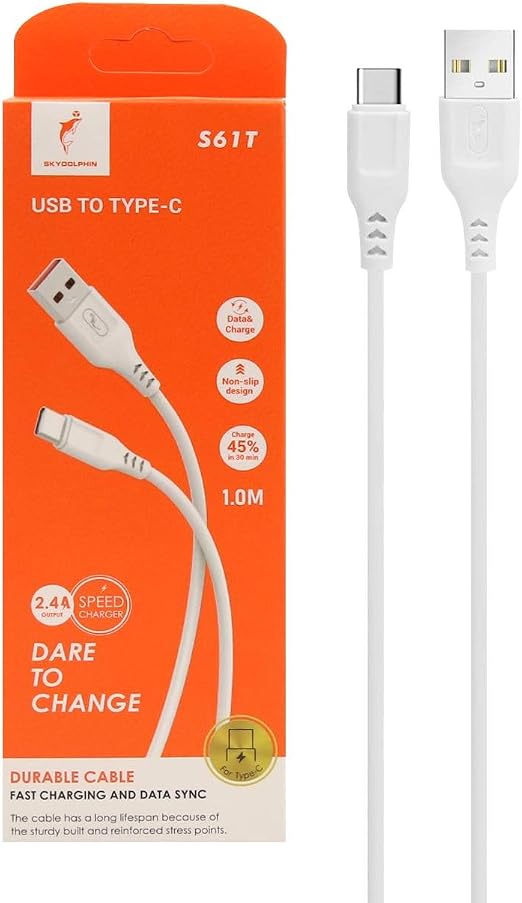 USB Type-C Charging Cable, Type-C Fast Charging Cable, Universal USB-C Charging Cable (Charging Cable Only)