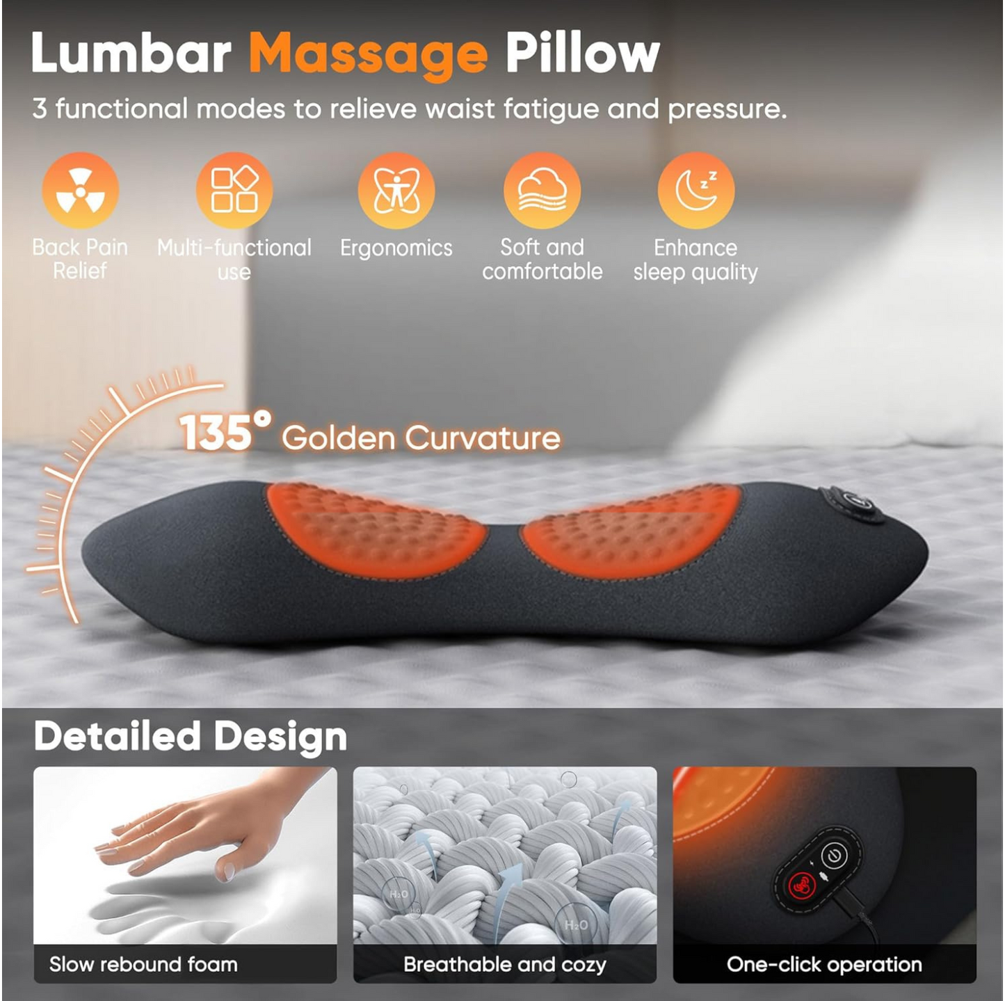 3-in-1 back massager