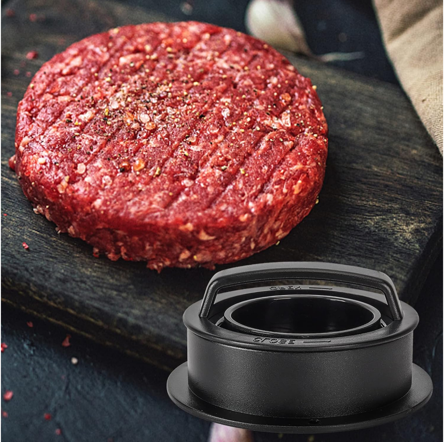 3-in-1 Hamburger Press