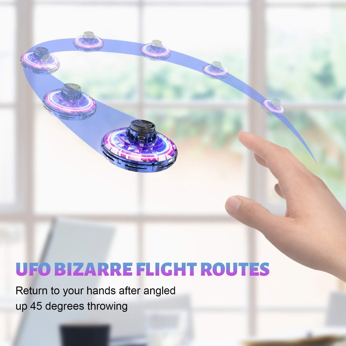 Hand-Operated Mini Drone