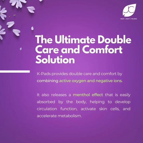 K-Pads Night – Anion Sanitary Napkins for Heavy Flow
