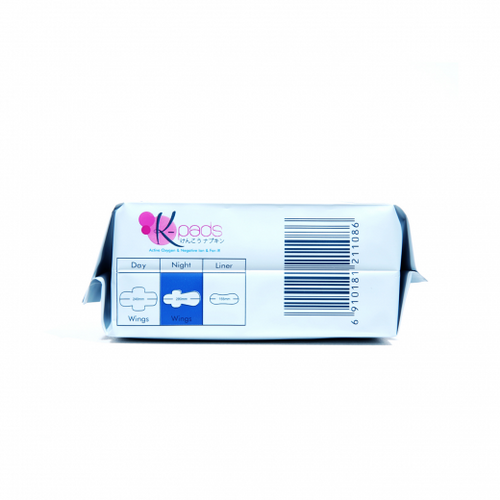 K-Pads Night – Anion Sanitary Napkins for Heavy Flow