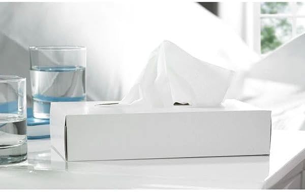 100 Sheets, 2 Ply, Softy Everyday Facial Tissues, Softy Deluxe Comfort Tissues, Softy Pure Care Facial Tissue White Rectangular Box (PACK of 3)