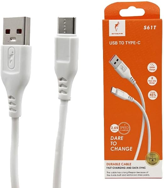USB Type-C Charging Cable, Type-C Fast Charging Cable, Universal USB-C Charging Cable (Charging Cable Only)