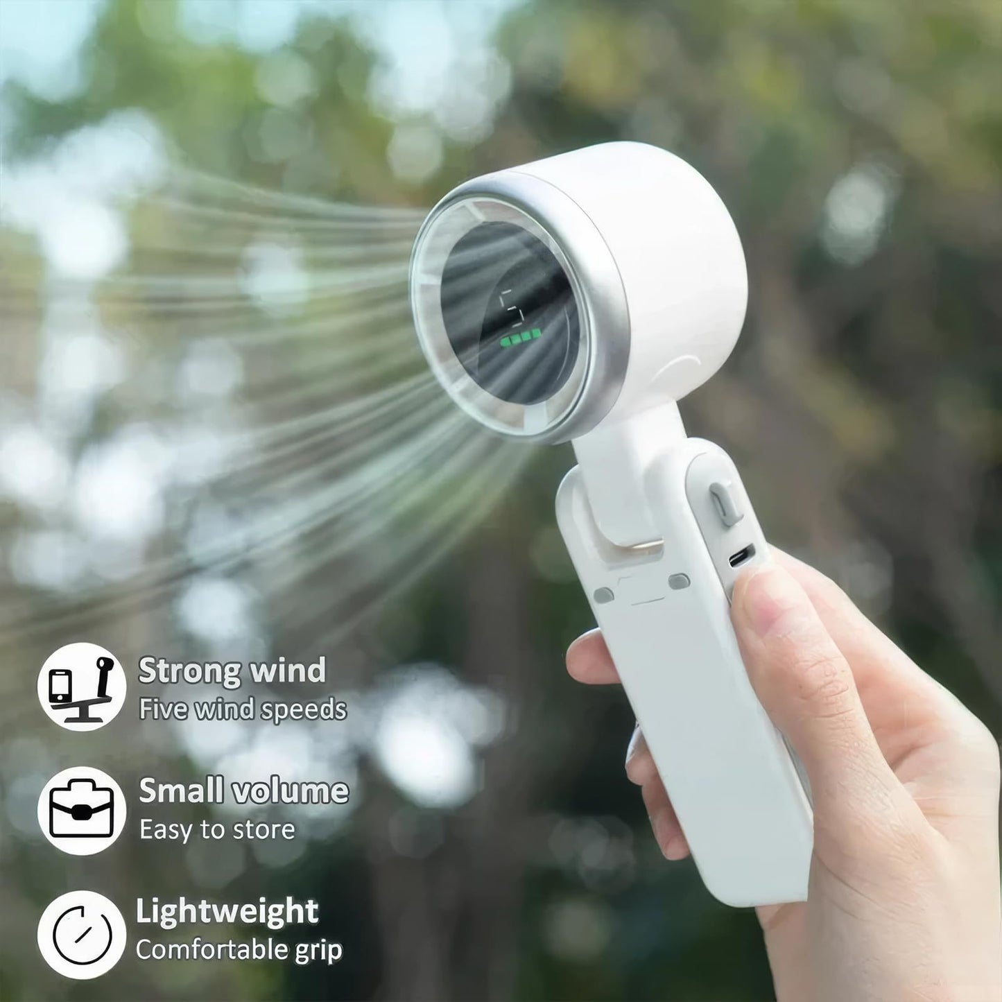 Portable Foldable Rechargeable Mini Fan