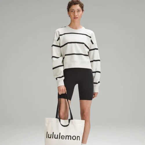 Lululemon Canvas Tote Bag