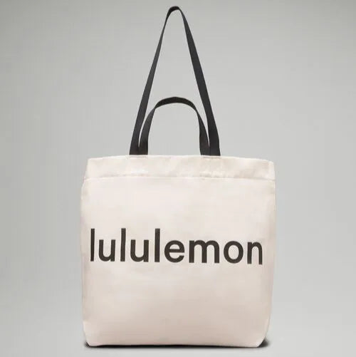 Lululemon Canvas Tote Bag