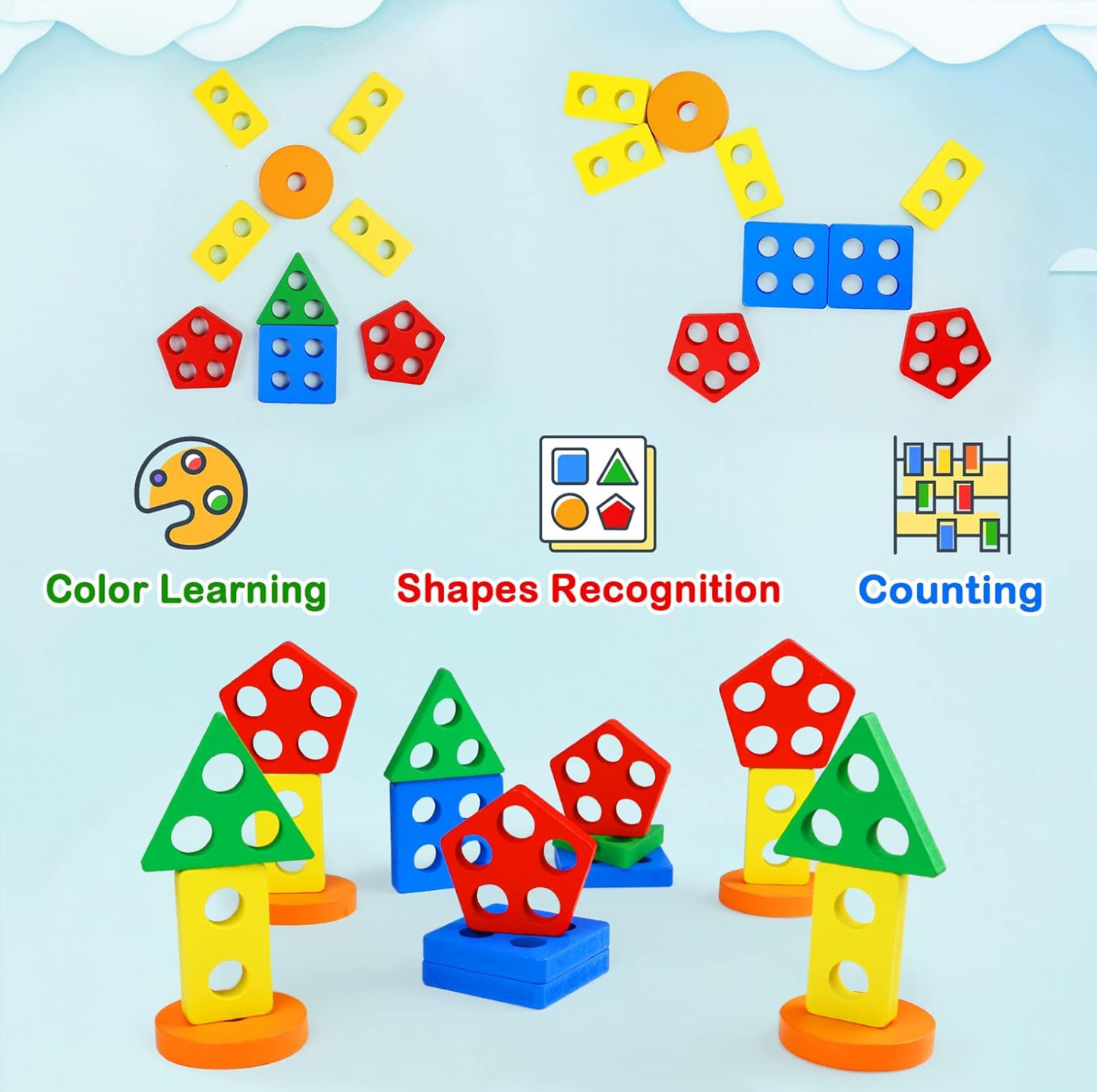 4 in 1 Educational Development Toy