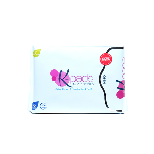 K-Pads Night – Anion Sanitary Napkins for Heavy Flow