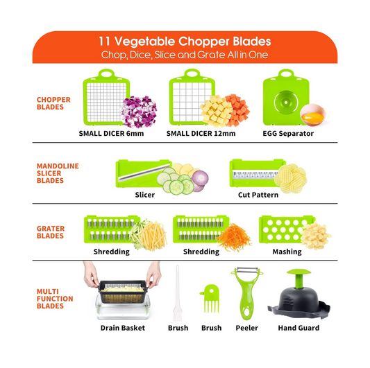 14-in-1 Vegetable Chopper